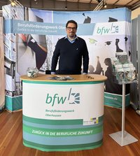 BFW-Stand auf der Weiterbildungsmesse des W.I.R. e.V. am 03.03.2026